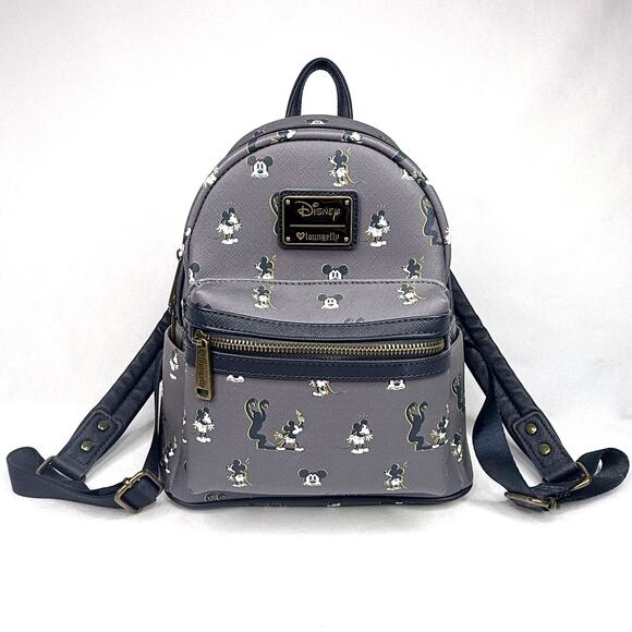 Loungefly Spooked Mickey Heart Logo Boxlunch Exclusive Mini Backpack main image 6